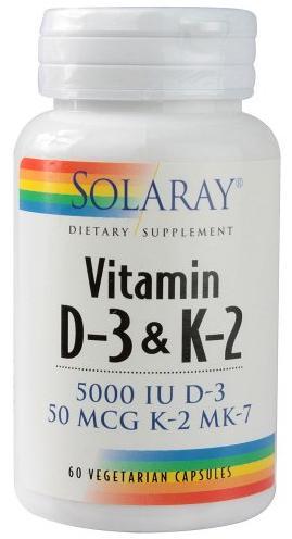 VITAMIN D3 5000IU  & K2 50 MCG Image 1