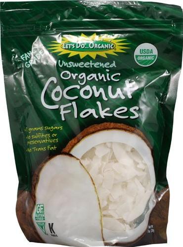 Unsweetened Coconut Flakes | 100% Organic Image 1