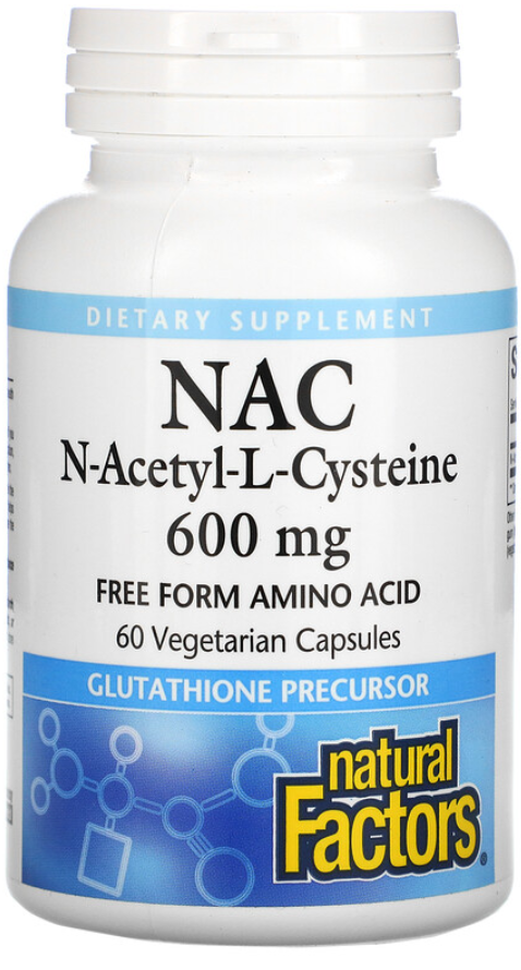 NAC | N-Acetyl Cysteine 600 MG Image 1