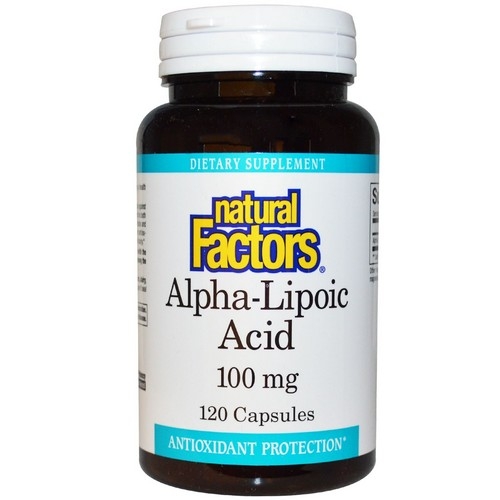 ALPHA-LIPOIC ACID 100 MG 120 C Image 1