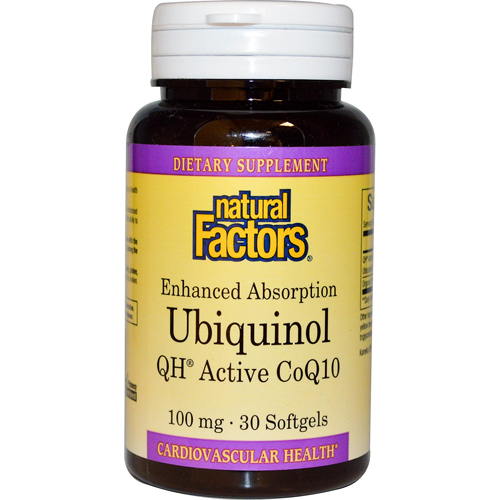 UBIQUINOL ACTIVE COQ10 100 MG Image 1