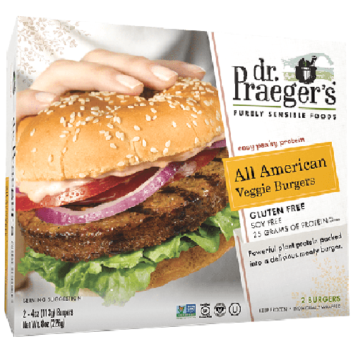 All American Veggie Burger Image 1