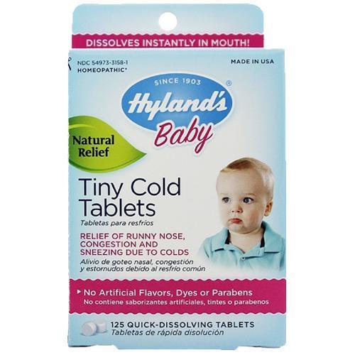 Hylands Baby Tiny Cold Tabs Image 1