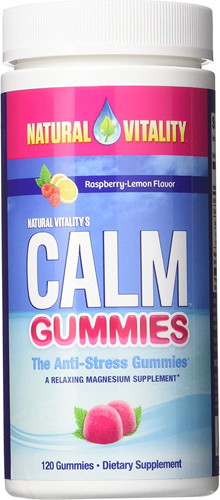 Calm Gummies Raspberry Lemon Image 1