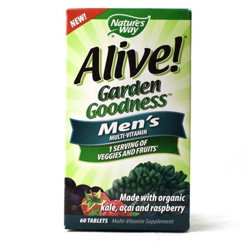 Alive! Garden Goodness Men's Multi-vitamin Image 1