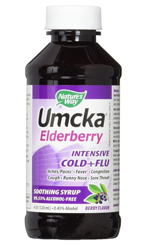 Umcka Elderberry Cold+Flu Syrup Image 1
