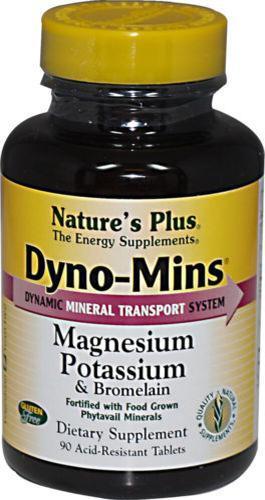 DYNO MINS MAGNESIUM POTASSIUM BROMELAIN Image 1
