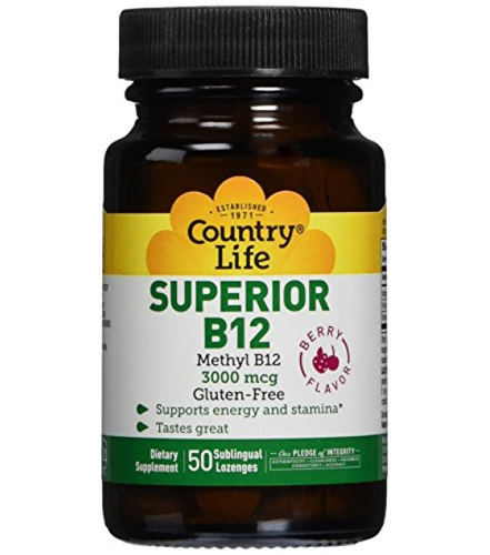 Methyl B-12 Lozenges Berry Image 1