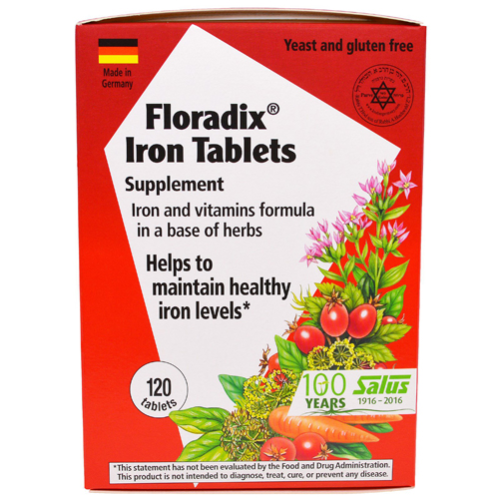 Floradix Iron Tablets Image 1