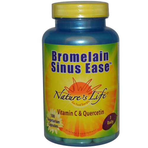 BROMELAIN SINUS EASE 100CT 120 Image 1
