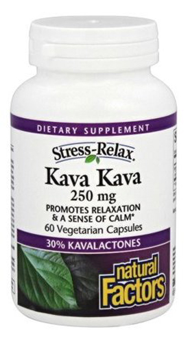 STRESS RELAX KAVA KAVA 250 MG Image 1