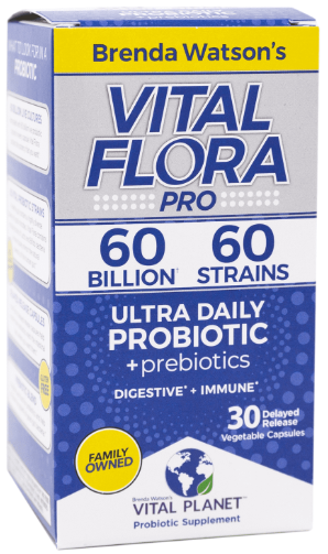 Vital Flora 60B| 60 Strain| Ultra Daily| Human - fridge Image 1