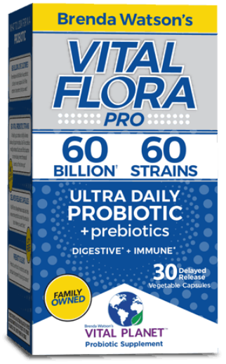 Vital Flora 60B| 60 Strain| Ultra Daily| Human - fridge Image 1