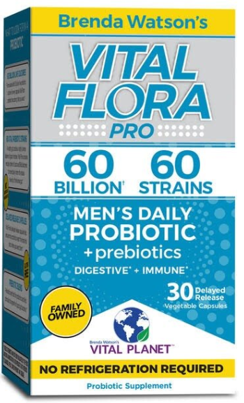 Vital Flora 60 60B| 60 Strain| Mens| Human- shelf Image 1