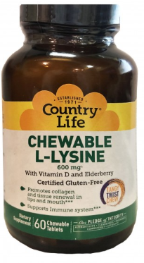 Chewable Lysine 600mg Image 1