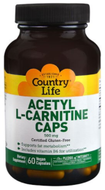Acetyl L-carnitine 500 Mg Image 1