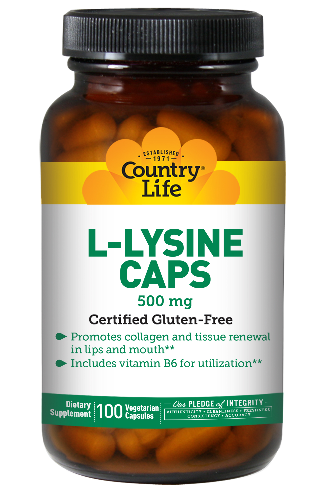 LYSINE 500 MG 100 VCAP Image 1
