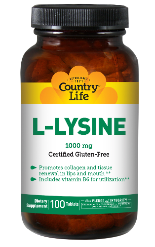 Lysine 1000 Mg 100 Tab Image 1