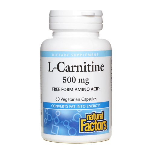 L-CARNITINE 500 MG 60 VCAP Image 1