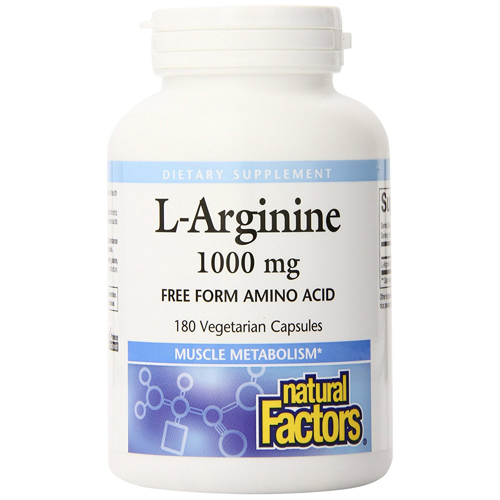 L-ARGININE 1000 MG 180 VCAP Image 1