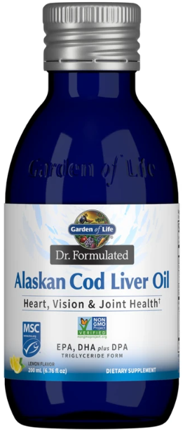Alaskan Cod Liver Oil 200Ml Image 1