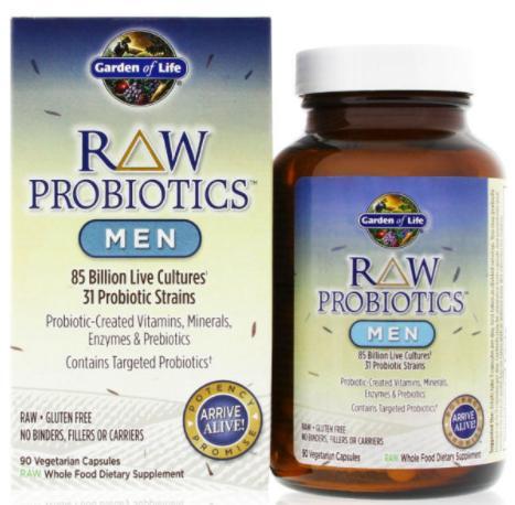 Raw Probiotics Men Image 1