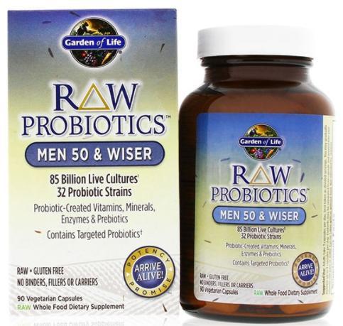 Raw Probiotics Men 50 Wiser Image 1