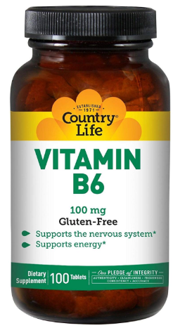 Vitamin B-6 100 Mg Image 1