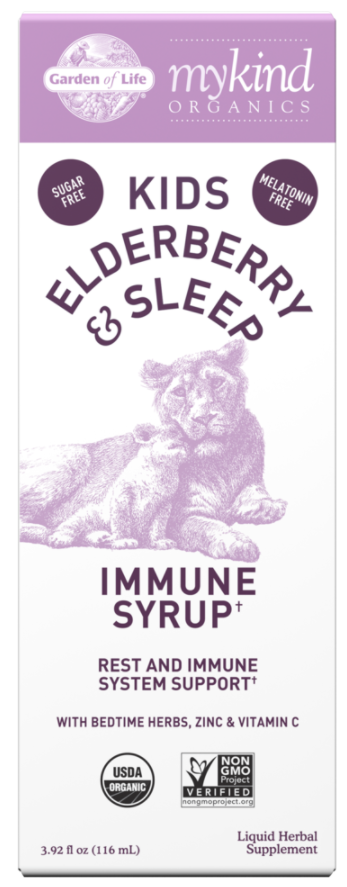 Kids Elderberry and Sleep Syrup Image 1