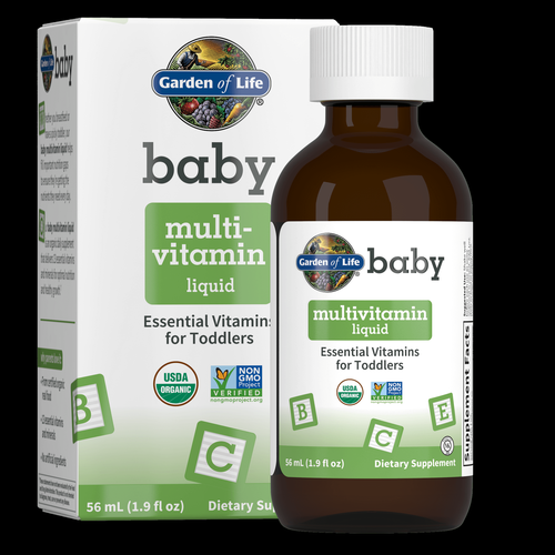 Organic Baby Multivitamin Liquid Image 1