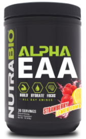 Alpha EAA  30 Servings Strawbe Image 1