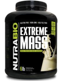 Extreme Mass Protein Vanilla 6lb Image 1