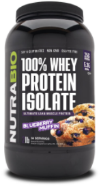 Whey Protein Isolate Blueberry Muffin Image 1