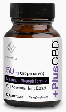 +CBD Softgels 50mg Extra Strength Image 1