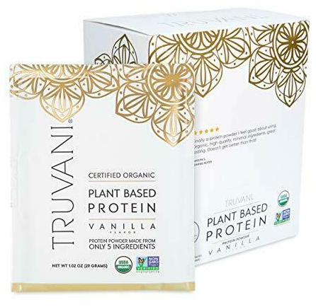 Plant Protein Powder Vanilla Packet Image 1