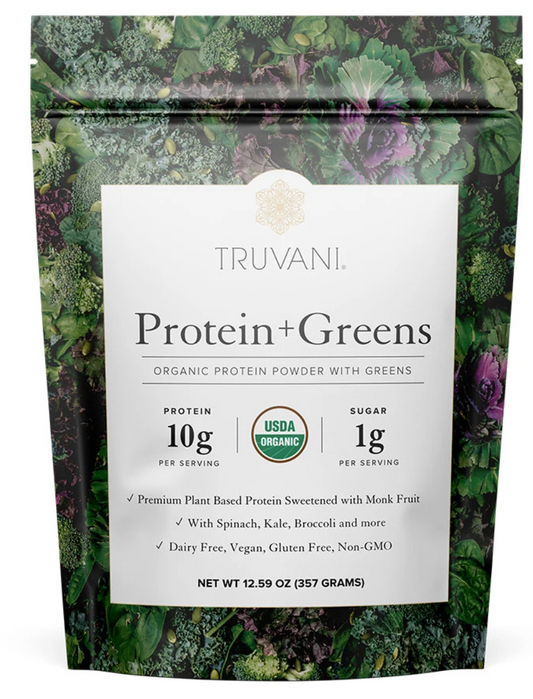 Protein & Greens Plant Protein Powder - 20 Servings Image 1
