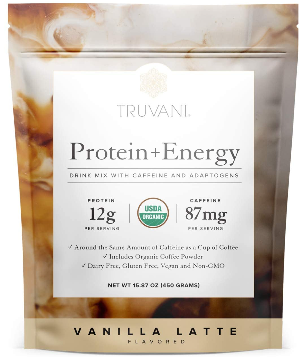 Vanilla Latte Protein + Energy 20 Servings Image 1