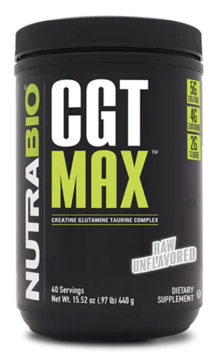 CGT MAX Powder Unflavored | Creatine Glutamine Taurine Complex | Image 1