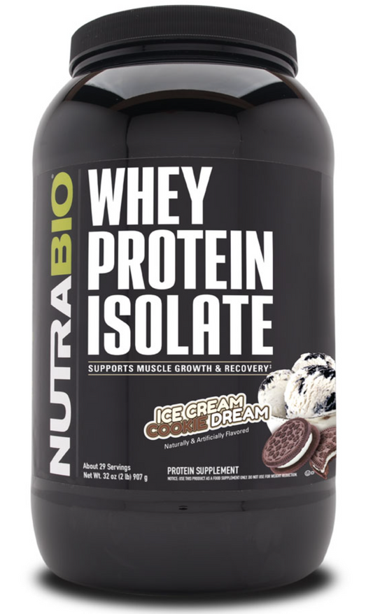Whey Protein Isolate 2lb Ice Cream Cookie Dream Image 1
