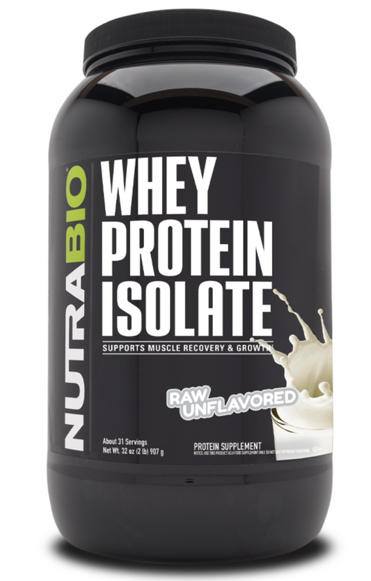 Whey Protein Isolate 2lb Unflavored Image 1