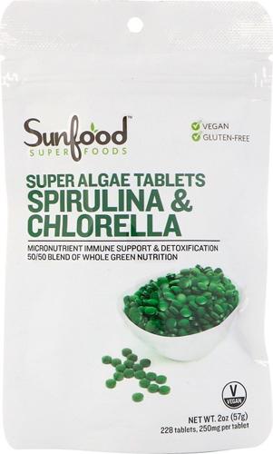 Spirulina & Chlorella 50/50 Tablets Image 1