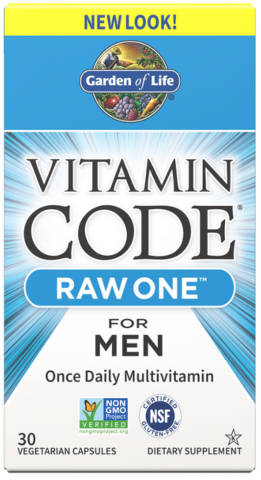 Vitamin Code Raw One for Men Multivitamin Image 1