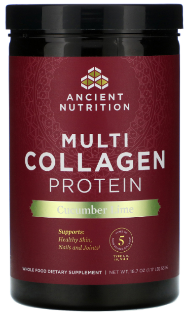 Multi Collagen Protein | Cucumber Lime Image 1