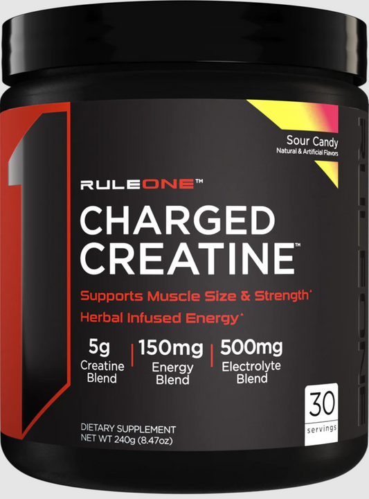 R1 Charged Creatine Sour Candy | Energized Creatine Image 1