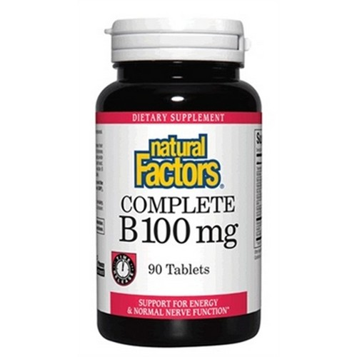 COMPLETE B 100 MG 90TAB TR Image 1