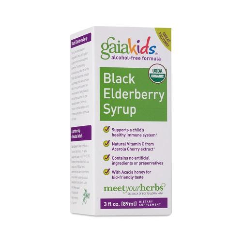 GaiaKids Black Elderberry Syru Image 1