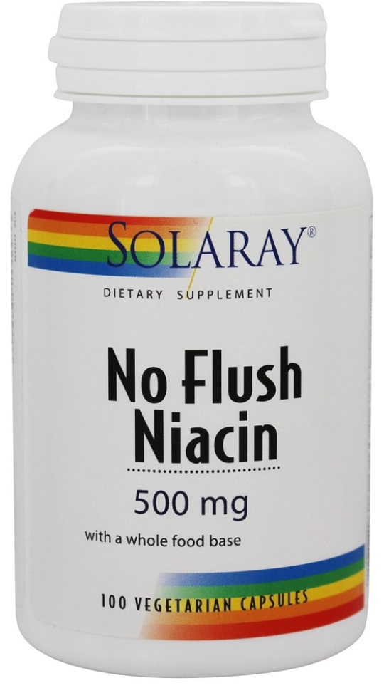 NIACIN NO FLUSH 100CT 500MG Image 1
