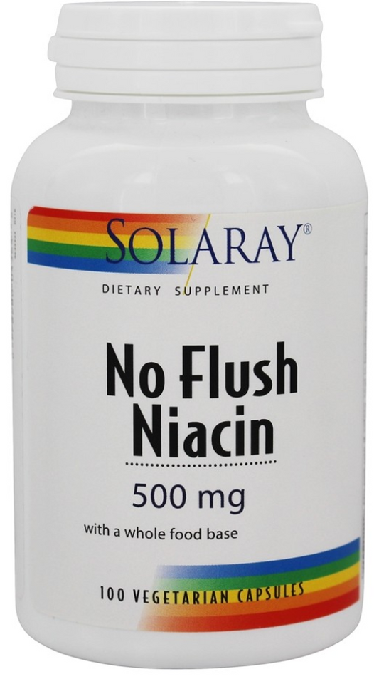 NIACIN NO FLUSH 100CT 500MG Image 1