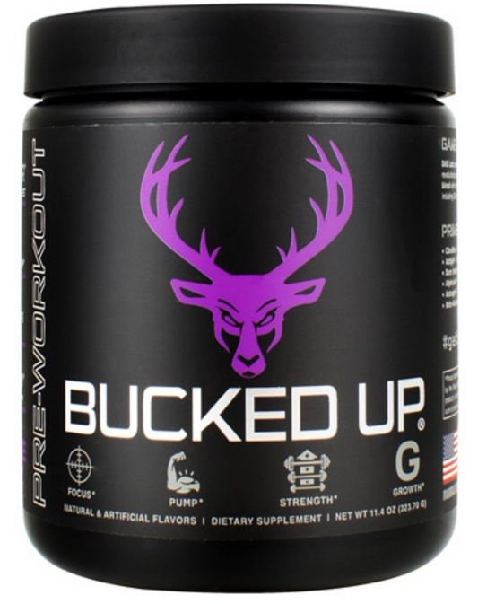 Bucked Up Woke Preworkout Grape Image 1