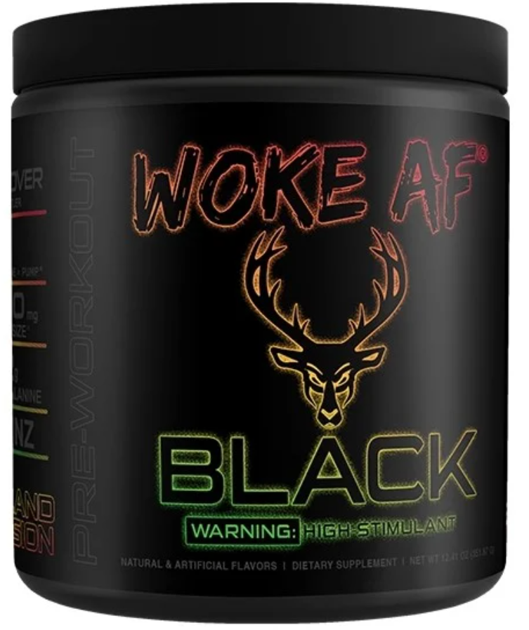 Bucked Up | Woke AF Black | Pre Workout | Island Fusion Image 1